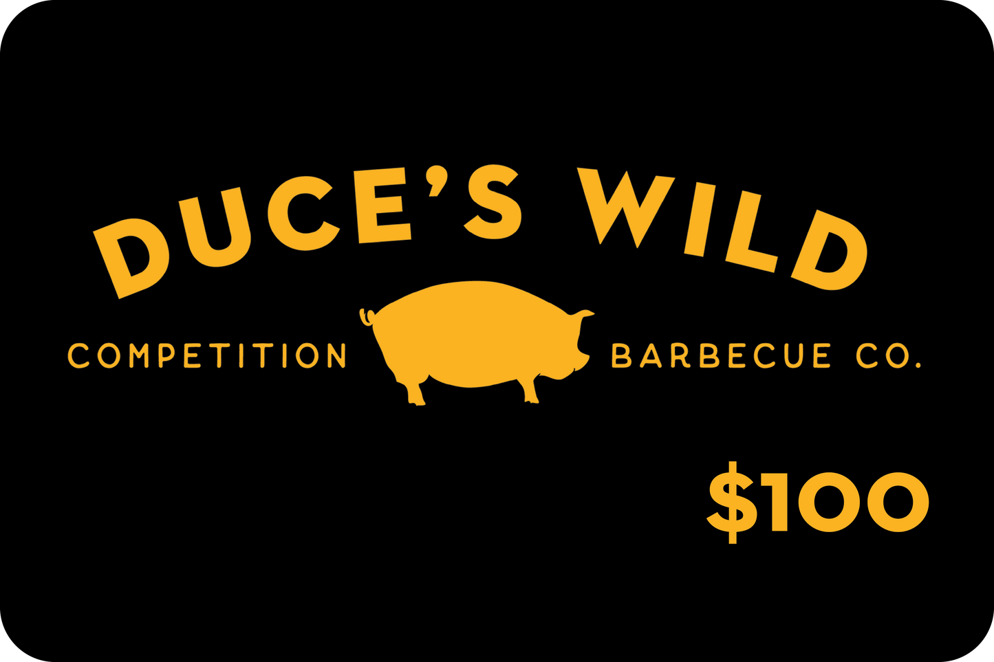 Duce's Wild eGift Card