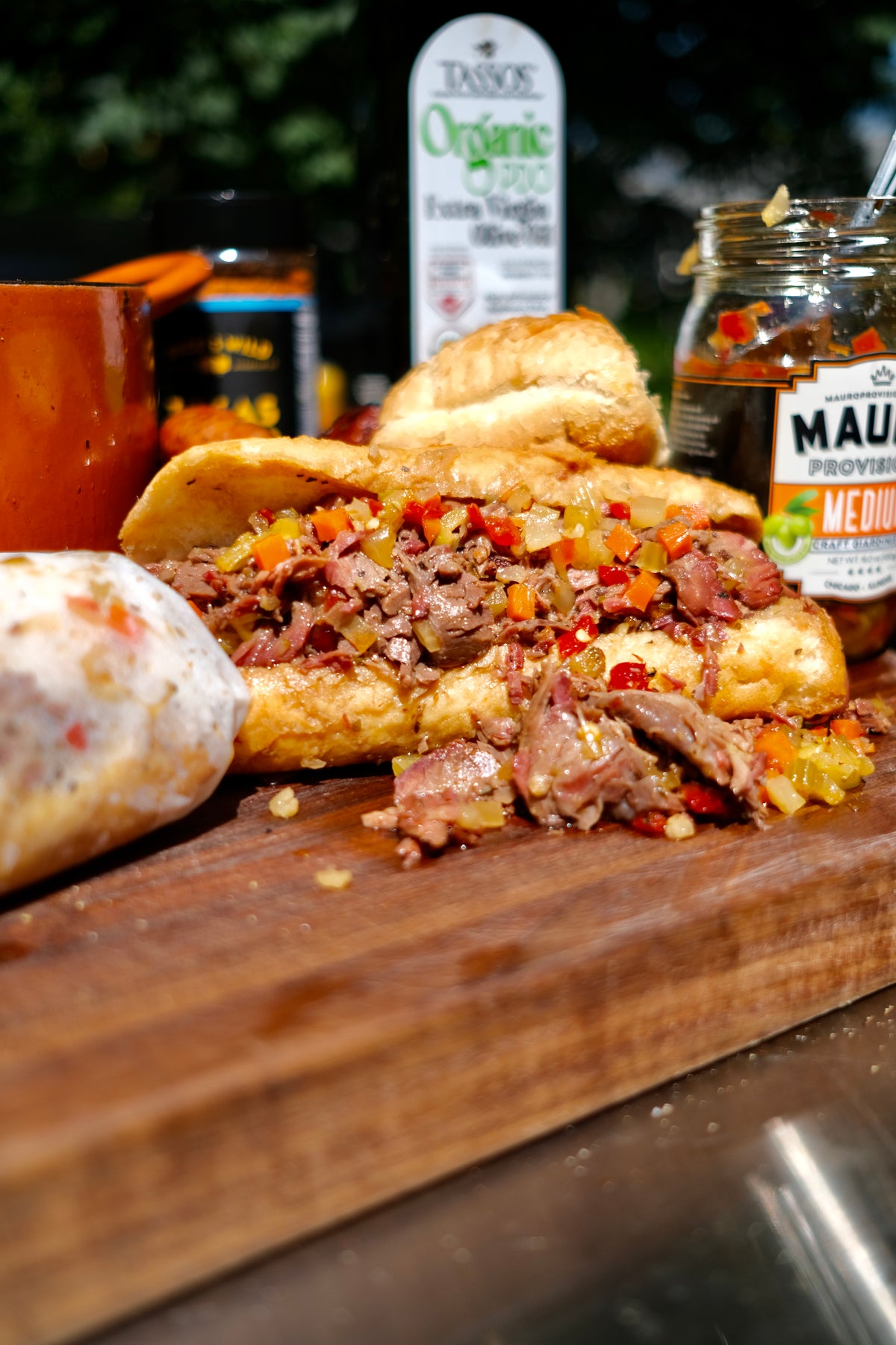 Juicy Combo Hot 'Chicago-Style' Italian Beef
