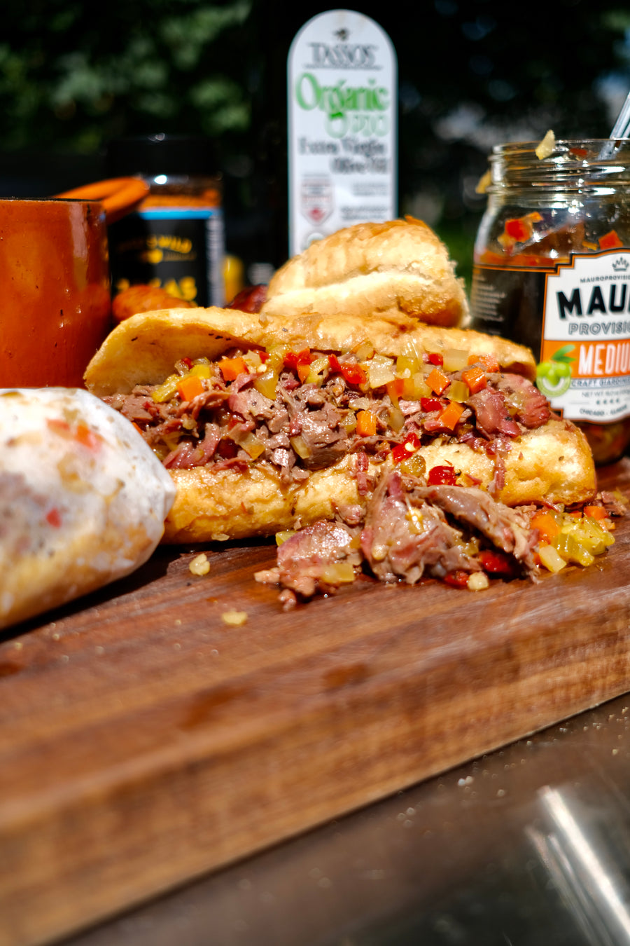Juicy Combo Hot 'Chicago-Style' Italian Beef