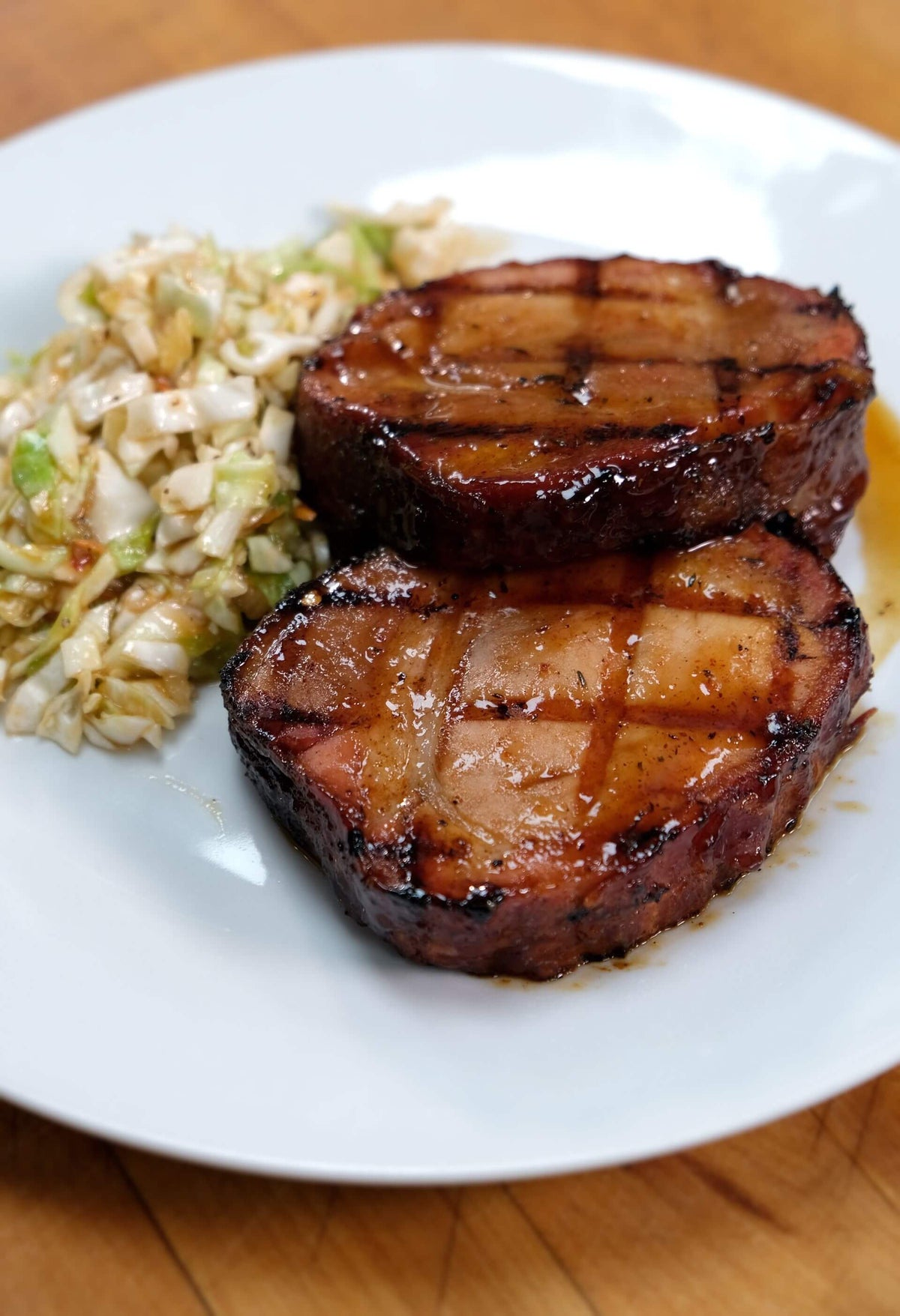 Bacon Wrapped DQ Glazed Pork Loin