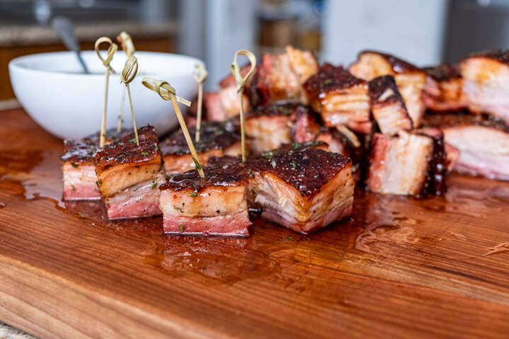 Maple Glazed Pork Belly