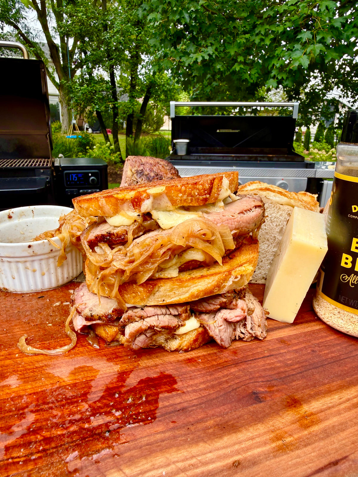 French Onion Tri-Tip Sandwich