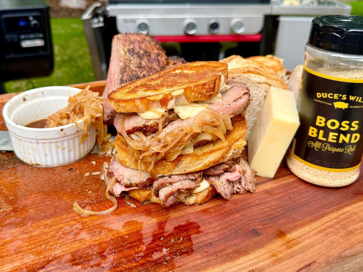 French Onion Tri-Tip Sandwich