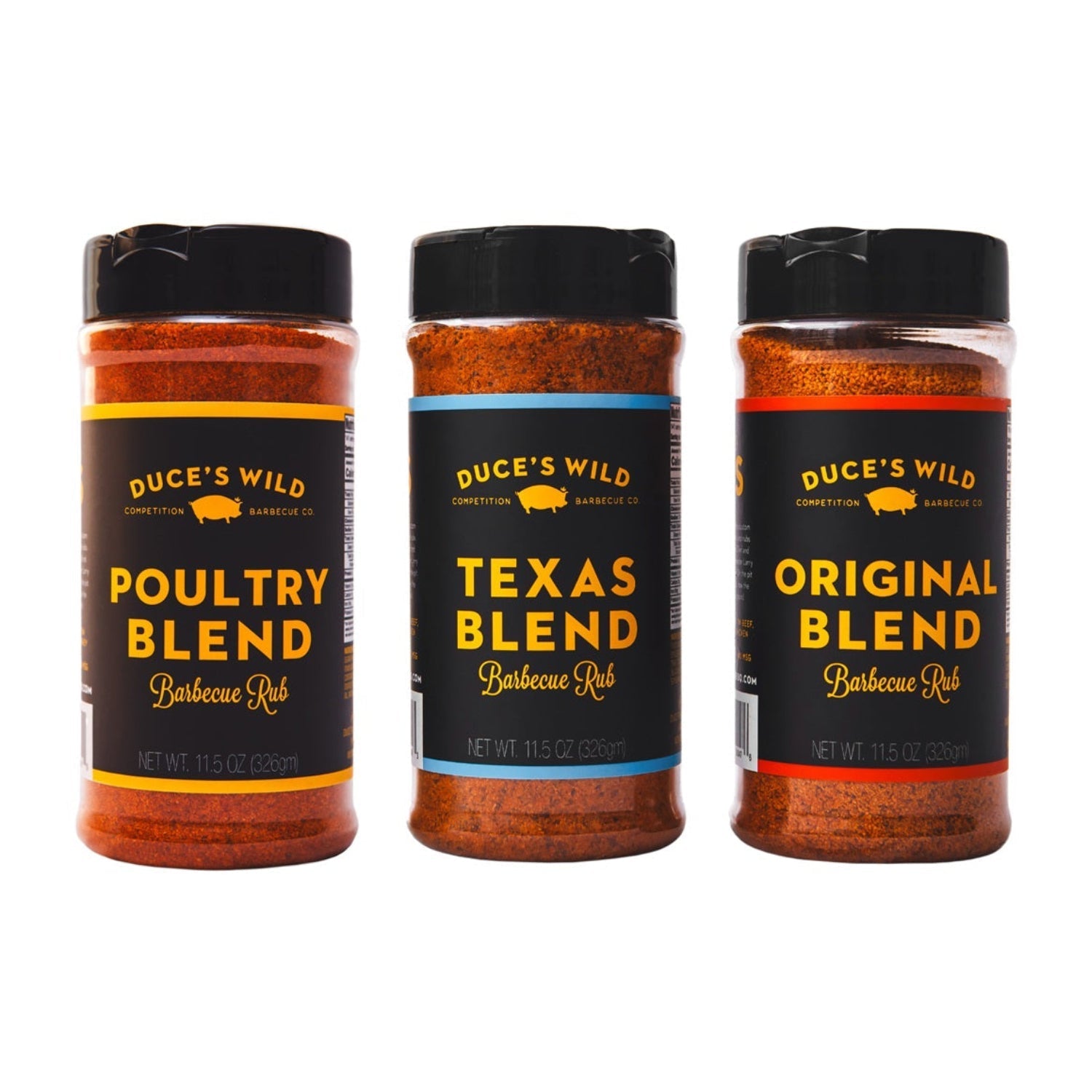 Rub It on Anything Bundle – Poultry, Texas, and Original BBQ Rubs