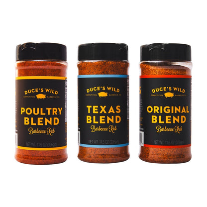 Rub It on Anything Bundle – Poultry, Texas, and Original BBQ Rubs