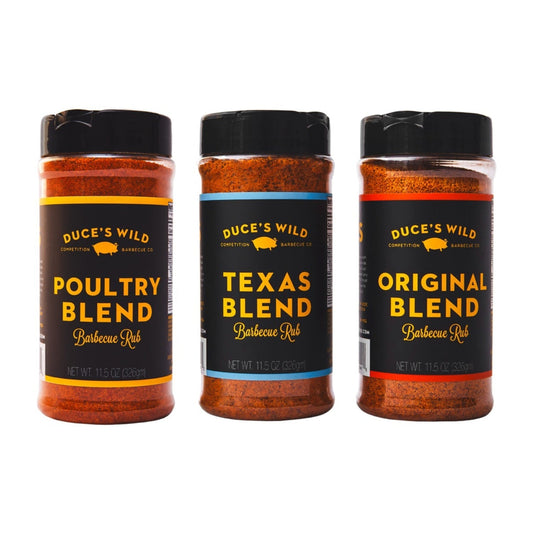 Rub It on Anything Bundle – Poultry, Texas, and Original BBQ Rubs